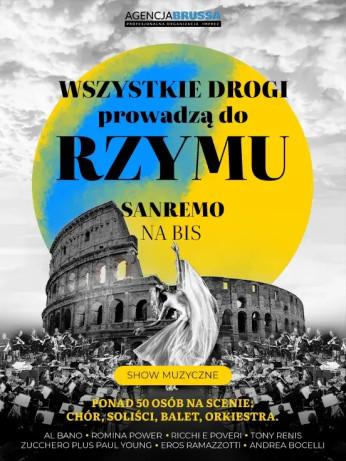 Hrubieszów Wydarzenie Koncert Wszystkie Drogi Prowadzą do Rzymu - Sanremo na Bis